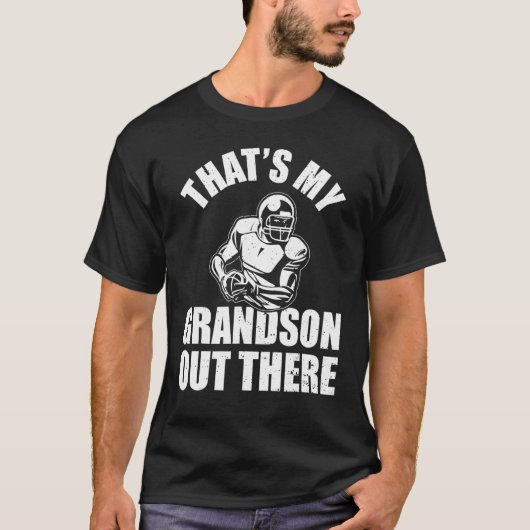 baseball grandma  that's my grandson out there foo T-Shirt (Vorderseite)