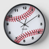 Baseball Große Uhr (Vorderseite)