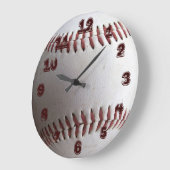 BASEBALL GROßE WANDUHR (Winkel)