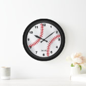 Baseball Große Wanduhr (Zuhause)