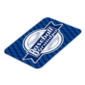Baseball Großpa Magnet (Linke Seite)