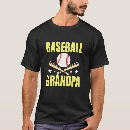 Baseball Großväter Baseball T-Shirt (Vorderseite)