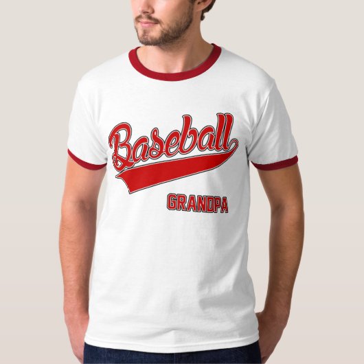 Baseball-Großvater T-Shirt (Vorderseite)