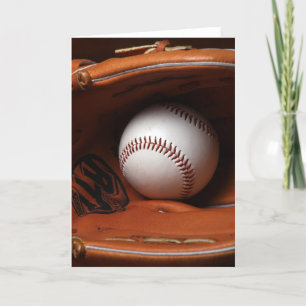 Baseball-Gruß-Karte Karte
