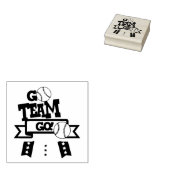 Baseball Gummistempel (Stempel)