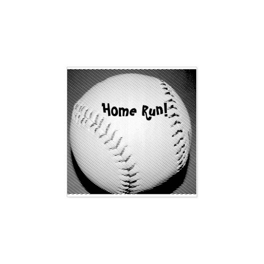 Baseball Gummistempel (Prägung)