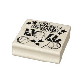 Baseball Gummistempel (Stempel)