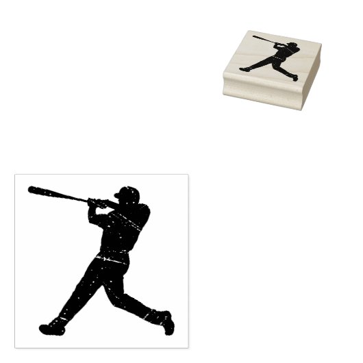 Baseball Gummistempel (Stempel)