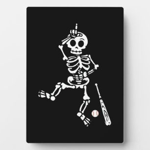 Baseball Halloween-Baseball Fotoplatte