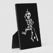 Baseball Halloween-Baseball Fotoplatte (Seite)