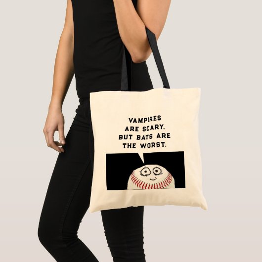 Baseball Halloween Tragetasche (Vorderseite (Produkt))