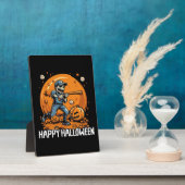 Baseball Halloween Trick oder Treatment Baseball-S Fotoplatte (Seite)