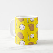 Baseball - Handschuhe, Bälle & Schläger Kaffeetasse (Vorderseite Links)