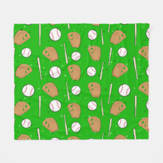 Baseball - Handschuhe, Bälle & Schläger nahtloses Fleecedecke