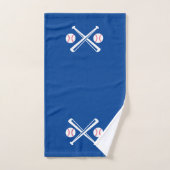 Baseball-Handtuch-Set Badhandtuch Set (Handtuch)