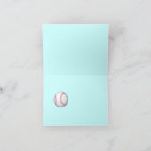 Baseball Happy Birthday Card Karte (Innenseite)