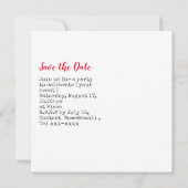 Baseball Happy Geburtstag zum Baseball-Spieler Karte (Rückseite)