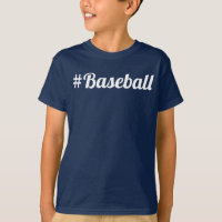Baseball Hashtag Jugend-Fan muss haben