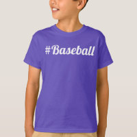 Baseball Hashtag Jugend-Fan muss haben