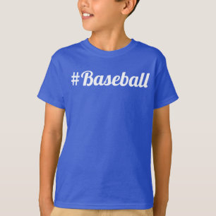 Baseball-Hashtag Jugend-Fan-Muss-Haben T-Shirt