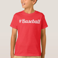 Baseball Hashtag Jugend-Fan muss haben