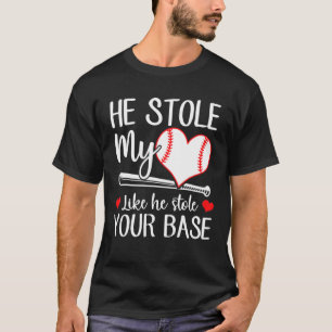 Baseball hat mir das Herz gestohlen, als hätte er T-Shirt