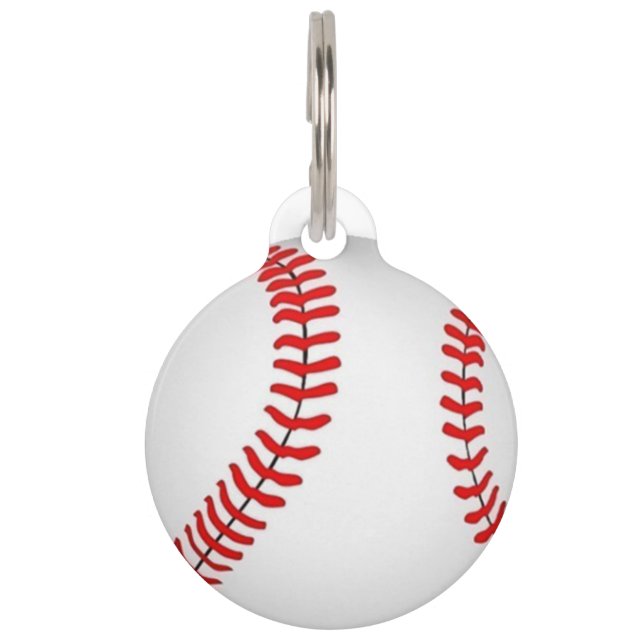 Baseball-Haustier Identifikations-Umbau Haustiermarke (Vorderseite)