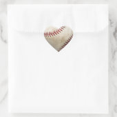 Baseball Heart Herz-Aufkleber (Tasche)