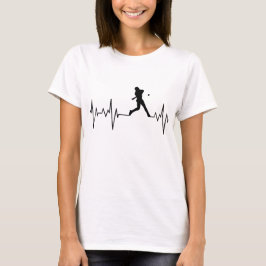 Baseball Heartbeat T-Shirt
