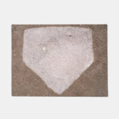 Baseball-Heimplate Fußmatte (Vorderseite)