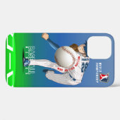 Baseball-Held mit Million Dollar Arm | Case-Mate iPhone Hülle (Rückseite (Horizontal))