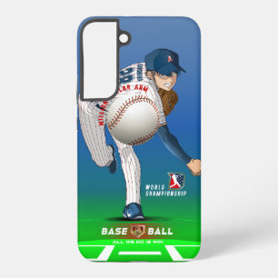 Baseball-Held mit Million Dollar Arm   Samsung Galaxy Hülle