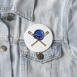 Baseball Helm und Fleet Sports Button