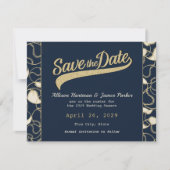 Baseball-Hochzeit speichern Sie das Datum Save The Date (Vorderseite)