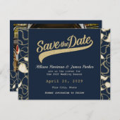 Baseball-Hochzeit speichern Sie das Datum Save The Date (Vorne/Hinten)