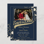 Baseball-Hochzeit speichern Sie das Datum Save The Date (Vorne/Hinten)