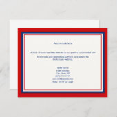 Baseball Hochzeitskarten Begleitkarte (Vorne/Hinten)