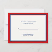 Baseball Hochzeitskarten RSVP Karte (Vorderseite)