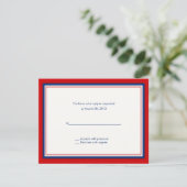 Baseball Hochzeitskarten RSVP Karte (Stehend Vorderseite)
