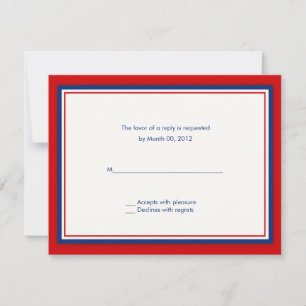 Baseball Hochzeitskarten RSVP Karte
