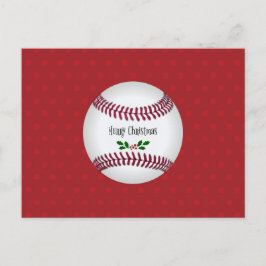 Baseball Holiday Design, Frohe Weihnachten