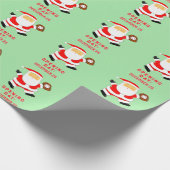 Baseball Holiday-Geschenk Geschenkpapier (Ecke)