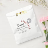Baseball Homerun Diamond Gem Save the Date Geschenktütchen (Versiegelt)