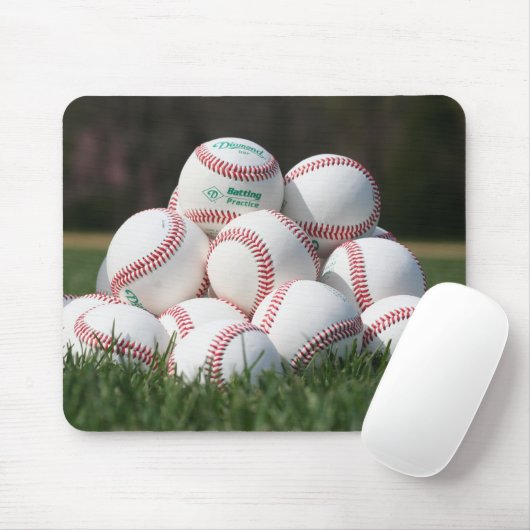 Baseball-Hügel Mousepad (Mit Mouse)