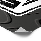 Baseball-Husteln, schlagen und nie aufhören Poster (Ecke)