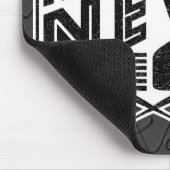 Baseball Hustle Hit & Never Beenden Mouse Mat Mousepad (Ecke)