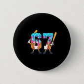 Baseball Ice Cream 67 Six Seven Cool Player 6 7 Dr Button (Vorderseite)