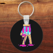 Baseball Ice Cream Drip Boys Glove Sprinkles Baseb Schlüsselanhänger (Vorderseite)