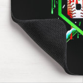 Baseball Ice Cream Drip Number 67 Six Seven Meme C Mousepad (Ecke)