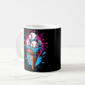 Baseball Ice Kaffeetasse (Vorderseite Links)